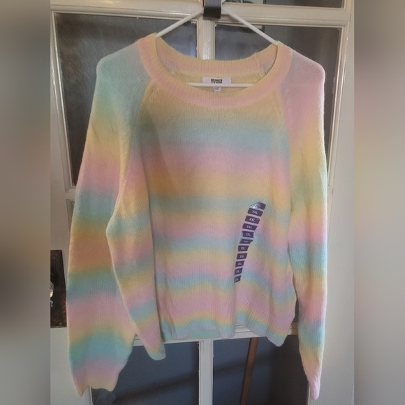 BB Dakota by Steve Madden Sweaters - NWT BB Dakota Steve Madden Ombre Sweater Sz.XXL